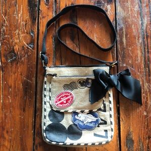 Disney Burlap Style Purse